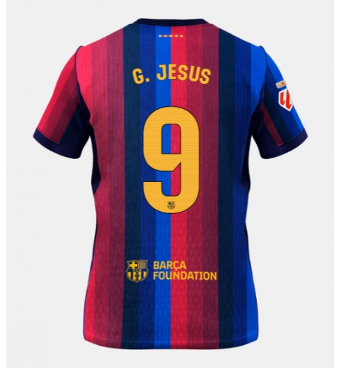 Strój piłkarski Barcelona Gabriel Jesus #9 Koszulka Podstawowej 2026-27 Krótki Rękaw Strój piłkarski Barcelona Gabriel Jesus #9 Koszulka Podstawowej 2026-27 Krótki Rękaw