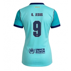 Strój piłkarski Barcelona Gabriel Jesus #9 Koszulka Trzeciej damskie 2026-27 Krótki Rękaw