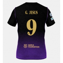 Strój piłkarski Barcelona Gabriel Jesus #9 Koszulka Wyjazdowej 2026-27 Krótki Rękaw