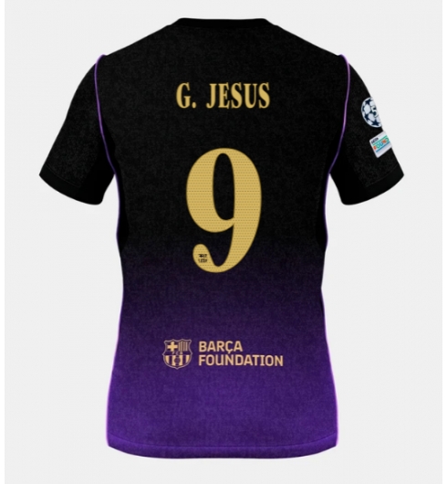 Strój piłkarski Barcelona Gabriel Jesus #9 Koszulka Wyjazdowej 2026-27 Krótki Rękaw Strój piłkarski Barcelona Gabriel Jesus #9 Koszulka Wyjazdowej 2026-27 Krótki Rękaw