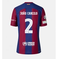 Strój piłkarski Barcelona Joao Cancelo #2 Koszulka Podstawowej 2023-24 Krótki Rękaw