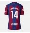Strój piłkarski Barcelona Joao Felix #14 Koszulka Podstawowej damskie 2023-24 Krótki Rękaw