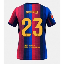 Strój piłkarski Barcelona Jules Kounde #23 Koszulka Podstawowej 2026-27 Krótki Rękaw