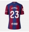 Strój piłkarski Barcelona Jules Kounde #23 Koszulka Podstawowej damskie 2023-24 Krótki Rękaw