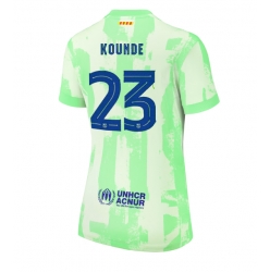 Strój piłkarski Barcelona Jules Kounde #23 Koszulka Trzeciej damskie 2024-25 Krótki Rękaw
