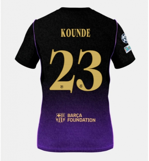 Strój piłkarski Barcelona Jules Kounde #23 Koszulka Wyjazdowej 2026-27 Krótki Rękaw Strój piłkarski Barcelona Jules Kounde #23 Koszulka Wyjazdowej 2026-27 Krótki Rękaw