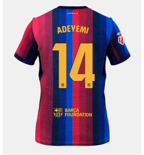 Strój piłkarski Barcelona Karim Adeyemi #14 Koszulka Podstawowej 2026-27 Krótki Rękaw Strój piłkarski Barcelona Karim Adeyemi #14 Koszulka Podstawowej 2026-27 Krótki Rękaw