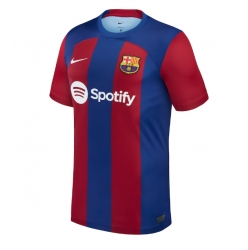 Strój piłkarski Barcelona Koszulka Podstawowej 2023-24 Krótki Rękaw
