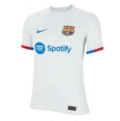 Strój piłkarski Barcelona Koszulka Wyjazdowej damskie 2023-24 Krótki Rękaw