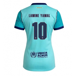Strój piłkarski Barcelona Lamine Yamal #10 Koszulka Trzeciej damskie 2026-27 Krótki Rękaw