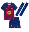 Strój piłkarski Barcelona Marcus Rashford #14 Koszulka Podstawowej dziecięce 2025-26 Krótki Rękaw (+ Krótkie spodenki)