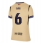 Strój piłkarski Barcelona Paez Gavi #6 Koszulka Wyjazdowej damskie 2025-26 Krótki Rękaw Strój piłkarski Barcelona Paez Gavi #6 Koszulka Wyjazdowej damskie 2025-26 Krótki Rękaw