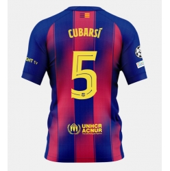 Strój piłkarski Barcelona Pau Cubarsi #5 Koszulka Podstawowej 2025-26 Krótki Rękaw