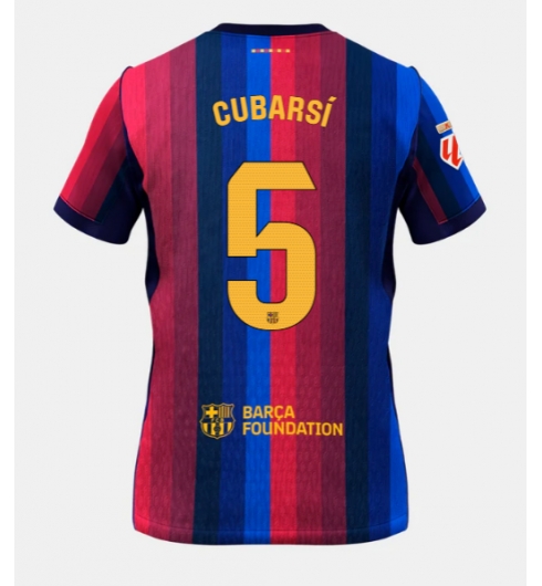 Strój piłkarski Barcelona Pau Cubarsi #5 Koszulka Podstawowej 2026-27 Krótki Rękaw Strój piłkarski Barcelona Pau Cubarsi #5 Koszulka Podstawowej 2026-27 Krótki Rękaw