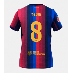 Strój piłkarski Barcelona Pedri Gonzalez #8 Koszulka Podstawowej 2026-27 Krótki Rękaw