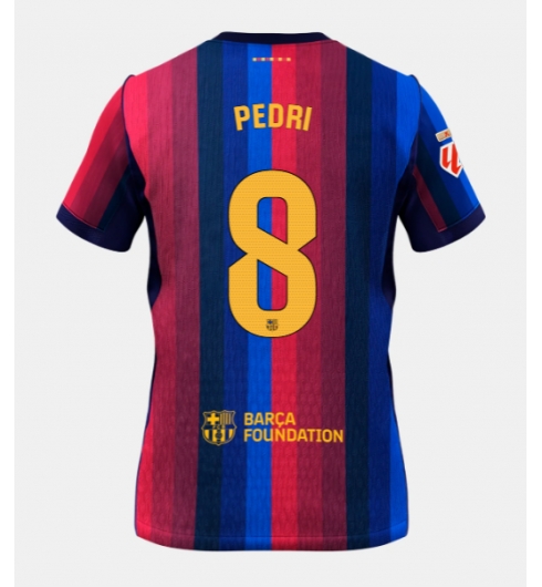 Strój piłkarski Barcelona Pedri Gonzalez #8 Koszulka Podstawowej 2026-27 Krótki Rękaw Strój piłkarski Barcelona Pedri Gonzalez #8 Koszulka Podstawowej 2026-27 Krótki Rękaw
