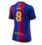 Strój piłkarski Barcelona Pedri Gonzalez #8 Koszulka Podstawowej damskie 2026-27 Krótki Rękaw