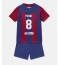 Strój piłkarski Barcelona Pedri Gonzalez #8 Koszulka Podstawowej dziecięce 2023-24 Krótki Rękaw (+ Krótkie spodenki)