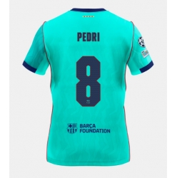 Strój piłkarski Barcelona Pedri Gonzalez #8 Koszulka Trzeciej 2026-27 Krótki Rękaw