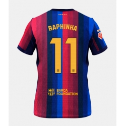 Strój piłkarski Barcelona Raphinha Belloli #11 Koszulka Podstawowej 2026-27 Krótki Rękaw