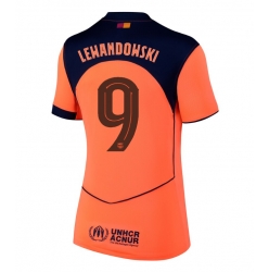 Strój piłkarski Barcelona Robert Lewandowski #9 Koszulka Trzeciej damskie 2025-26 Krótki Rękaw