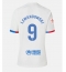 Strój piłkarski Barcelona Robert Lewandowski #9 Koszulka Wyjazdowej damskie 2023-24 Krótki Rękaw