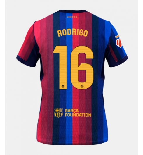 Strój piłkarski Barcelona Rodri Hernandez #16 Koszulka Podstawowej 2026-27 Krótki Rękaw Strój piłkarski Barcelona Rodri Hernandez #16 Koszulka Podstawowej 2026-27 Krótki Rękaw