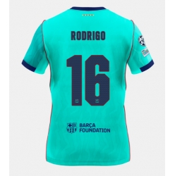 Strój piłkarski Barcelona Rodri Hernandez #16 Koszulka Trzeciej 2026-27 Krótki Rękaw
