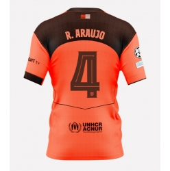 Strój piłkarski Barcelona Ronald Araujo #4 Koszulka Trzeciej 2025-26 Krótki Rękaw