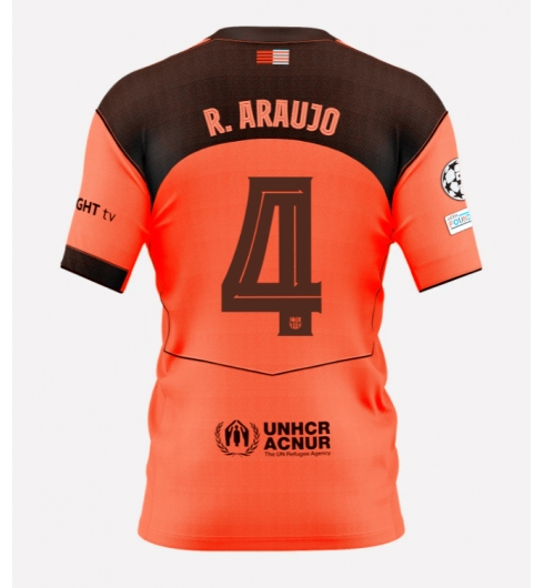 Strój piłkarski Barcelona Ronald Araujo #4 Koszulka Trzeciej 2025-26 Krótki Rękaw Strój piłkarski Barcelona Ronald Araujo #4 Koszulka Trzeciej 2025-26 Krótki Rękaw