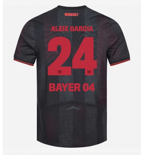 Strój piłkarski Bayer Leverkusen Aleix Garcia #24 Koszulka Podstawowej 2025-26 Krótki Rękaw Strój piłkarski Bayer Leverkusen Aleix Garcia #24 Koszulka Podstawowej 2025-26 Krótki Rękaw