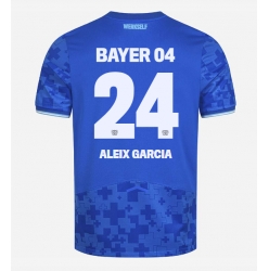 Strój piłkarski Bayer Leverkusen Aleix Garcia #24 Koszulka Trzeciej 2025-26 Krótki Rękaw