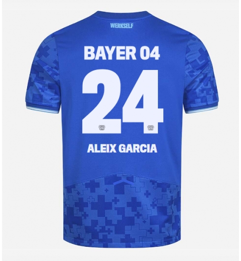 Strój piłkarski Bayer Leverkusen Aleix Garcia #24 Koszulka Trzeciej 2025-26 Krótki Rękaw Strój piłkarski Bayer Leverkusen Aleix Garcia #24 Koszulka Trzeciej 2025-26 Krótki Rękaw