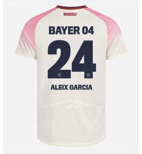 Strój piłkarski Bayer Leverkusen Aleix Garcia #24 Koszulka Wyjazdowej 2025-26 Krótki Rękaw Strój piłkarski Bayer Leverkusen Aleix Garcia #24 Koszulka Wyjazdowej 2025-26 Krótki Rękaw