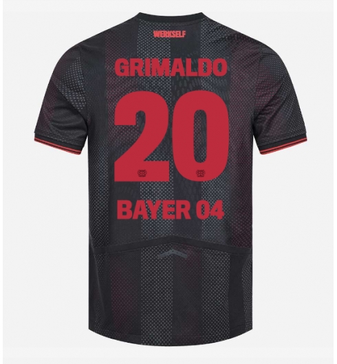 Strój piłkarski Bayer Leverkusen Alejandro Grimaldo #20 Koszulka Podstawowej 2025-26 Krótki Rękaw Strój piłkarski Bayer Leverkusen Alejandro Grimaldo #20 Koszulka Podstawowej 2025-26 Krótki Rękaw