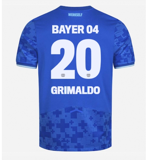 Strój piłkarski Bayer Leverkusen Alejandro Grimaldo #20 Koszulka Trzeciej 2025-26 Krótki Rękaw Strój piłkarski Bayer Leverkusen Alejandro Grimaldo #20 Koszulka Trzeciej 2025-26 Krótki Rękaw