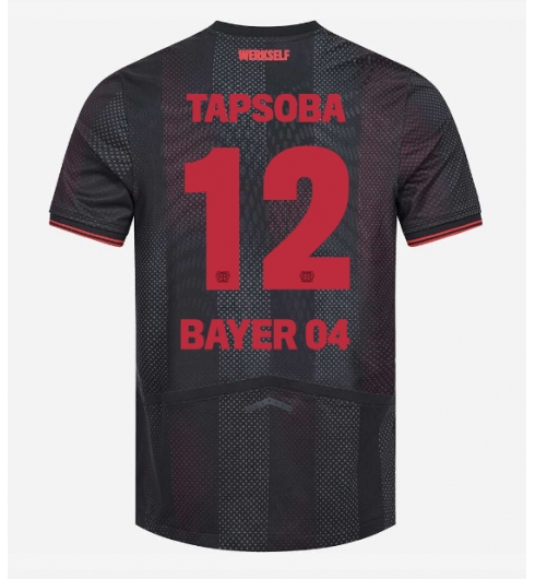 Strój piłkarski Bayer Leverkusen Edmond Tapsoba #12 Koszulka Podstawowej 2025-26 Krótki Rękaw Strój piłkarski Bayer Leverkusen Edmond Tapsoba #12 Koszulka Podstawowej 2025-26 Krótki Rękaw