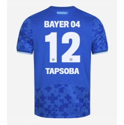 Strój piłkarski Bayer Leverkusen Edmond Tapsoba #12 Koszulka Trzeciej 2025-26 Krótki Rękaw