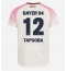 Strój piłkarski Bayer Leverkusen Edmond Tapsoba #12 Koszulka Wyjazdowej 2025-26 Krótki Rękaw Strój piłkarski Bayer Leverkusen Edmond Tapsoba #12 Koszulka Wyjazdowej 2025-26 Krótki Rękaw