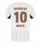 Strój piłkarski Bayer Leverkusen Florian Wirtz #10 Koszulka Wyjazdowej 2024-25 Krótki Rękaw