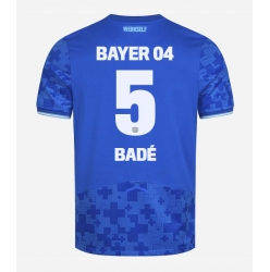 Strój piłkarski Bayer Leverkusen Loic Bade #5 Koszulka Trzeciej 2025-26 Krótki Rękaw