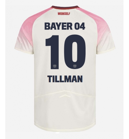 Strój piłkarski Bayer Leverkusen Malik Tillman #10 Koszulka Wyjazdowej 2025-26 Krótki Rękaw Strój piłkarski Bayer Leverkusen Malik Tillman #10 Koszulka Wyjazdowej 2025-26 Krótki Rękaw