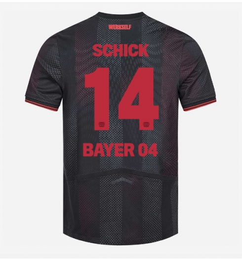 Strój piłkarski Bayer Leverkusen Patrik Schick #14 Koszulka Podstawowej 2025-26 Krótki Rękaw Strój piłkarski Bayer Leverkusen Patrik Schick #14 Koszulka Podstawowej 2025-26 Krótki Rękaw