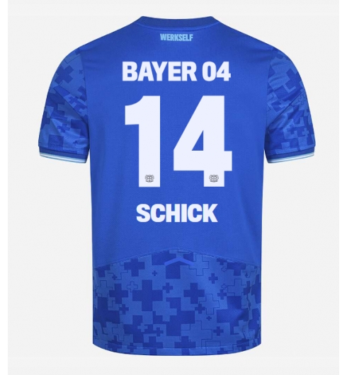 Strój piłkarski Bayer Leverkusen Patrik Schick #14 Koszulka Trzeciej 2025-26 Krótki Rękaw Strój piłkarski Bayer Leverkusen Patrik Schick #14 Koszulka Trzeciej 2025-26 Krótki Rękaw