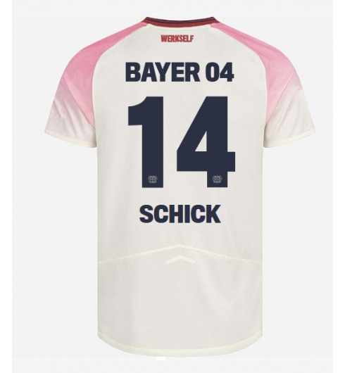 Strój piłkarski Bayer Leverkusen Patrik Schick #14 Koszulka Wyjazdowej 2025-26 Krótki Rękaw Strój piłkarski Bayer Leverkusen Patrik Schick #14 Koszulka Wyjazdowej 2025-26 Krótki Rękaw