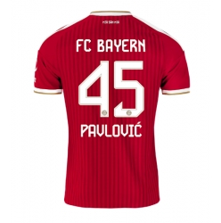 Strój piłkarski Bayern Munich Aleksandar Pavlovic #45 Koszulka Podstawowej 2026-27 Krótki Rękaw