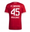 Strój piłkarski Bayern Munich Aleksandar Pavlovic #45 Koszulka Podstawowej damskie 2026-27 Krótki Rękaw