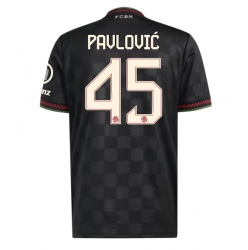Strój piłkarski Bayern Munich Aleksandar Pavlovic #45 Koszulka Trzeciej 2025-26 Krótki Rękaw