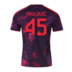 Strój piłkarski Bayern Munich Aleksandar Pavlovic #45 Koszulka Trzeciej 2026-27 Krótki Rękaw