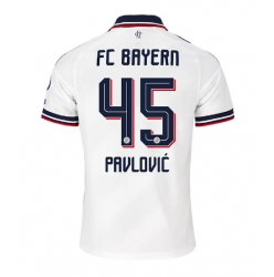 Strój piłkarski Bayern Munich Aleksandar Pavlovic #45 Koszulka Wyjazdowej 2026-27 Krótki Rękaw